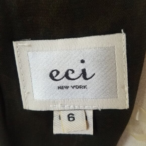 ECI New York Retro Style Dress Womens 6 - Picture 11 of 13